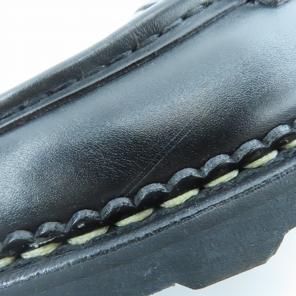 実際に弊社で買取させて頂いたParaboot/パラブーツ REIMS/MARCHE NOIRE_LIS NOIR/ミカエル ローファーシューズ/099412/8.5の画像 7枚目