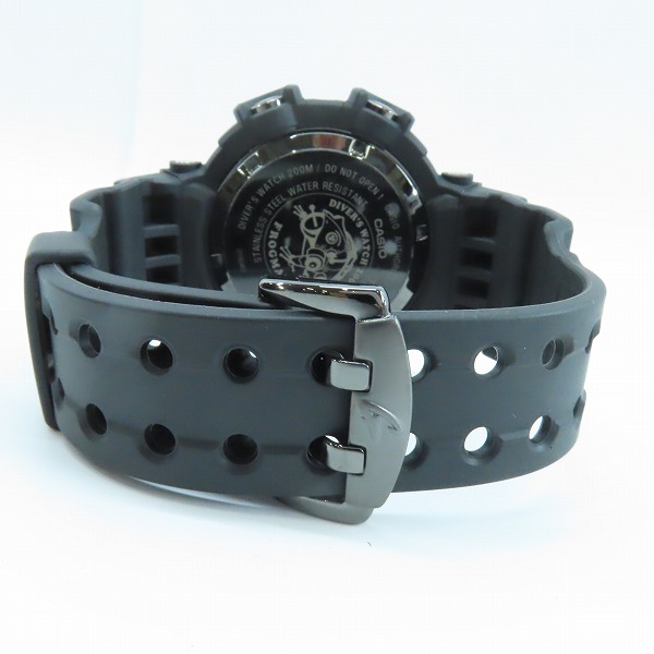 実際に弊社で買取させて頂いたG-SHOCK/Gショック FROGMAN フロッグマン ソーラー電波 GWF-1000B-1JRの画像 3枚目