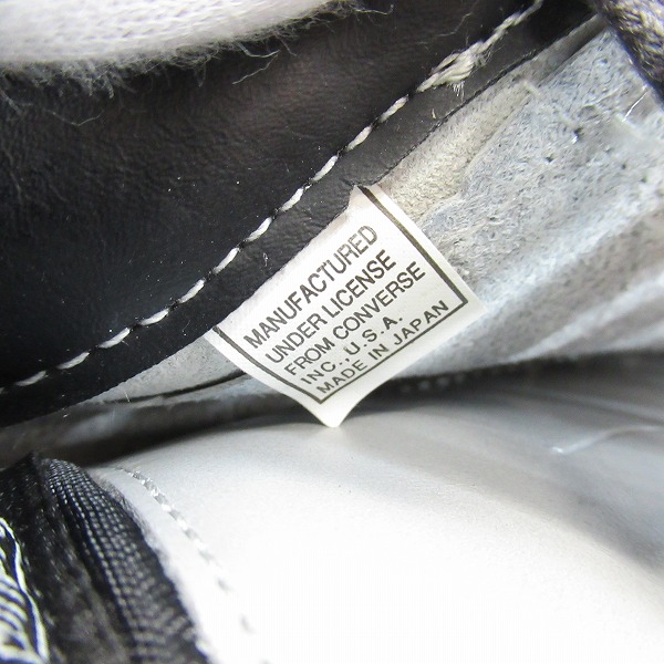 実際に弊社で買取させて頂いたCONVERSE/コンバース MADE IN JAPAN/メイドインジャパン/日本製 ONE STAR/ワンスター/9の画像 5枚目