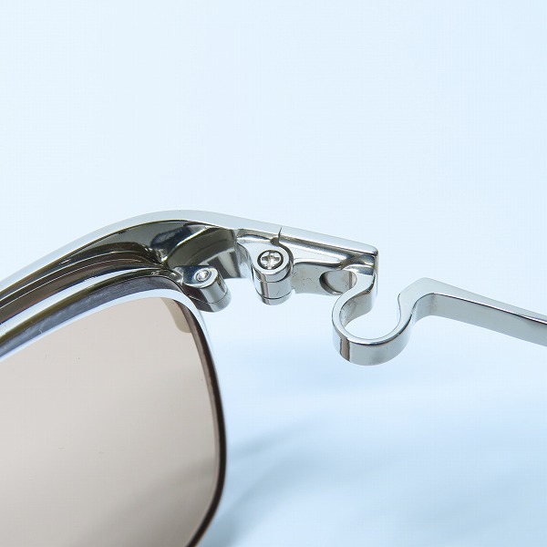 実際に弊社で買取させて頂いた999.9/フォーナインズ TITANIUM/チタニウム メタルフレーム 眼鏡/メガネフレーム/アイウェア S-122Tの画像 4枚目