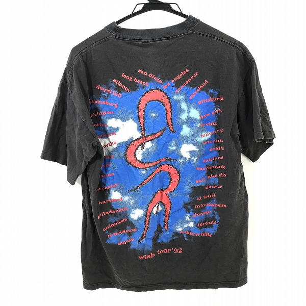 実際に弊社で買取させて頂いたBROCKUM/ブロックム THE CURE/ザ・キュアー 1992 ヴィンテージ ツアーT/バンドTシャツ/Lの画像 1枚目