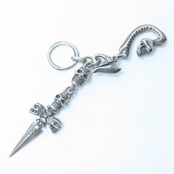 実際に弊社で買取させて頂いたTRAVIS WALKER/トラヴィスワーカー スカルダガー キーフック