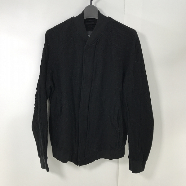 実際に弊社で買取させて頂いたJulius/ユリウス  2016SS sefiroth; コットンジャガードインレィ シームドブルゾン 537BLM8/1