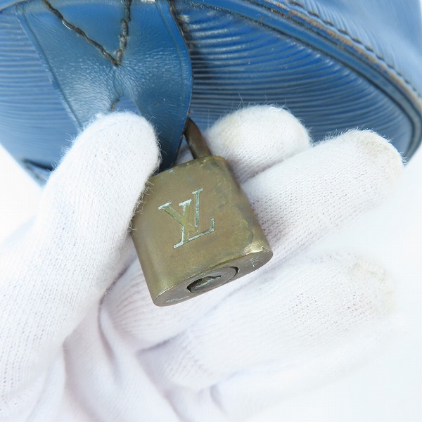 実際に弊社で買取させて頂いたLOUIS VUITTON/ルイヴィトン エピライン スピーディ25 ハンドバッグ/ミニボストン M43015の画像 6枚目