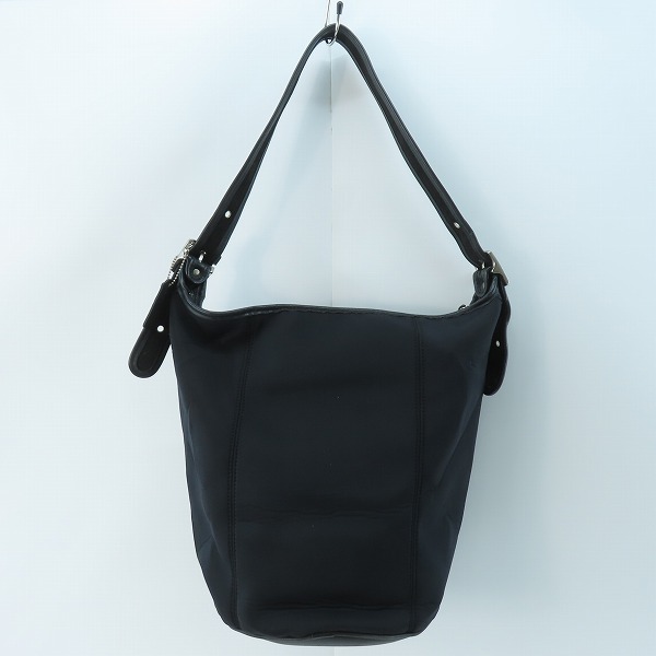 実際に弊社で買取させて頂いたCOACH コーチ ショルダーバッグ ブラック M7H-6204の画像 1枚目
