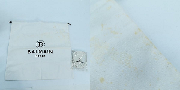 実際に弊社で買取させて頂いたBalmain/バルマン B Ball High Tops Sneaker/ハイカットスニーカー 40の画像 9枚目