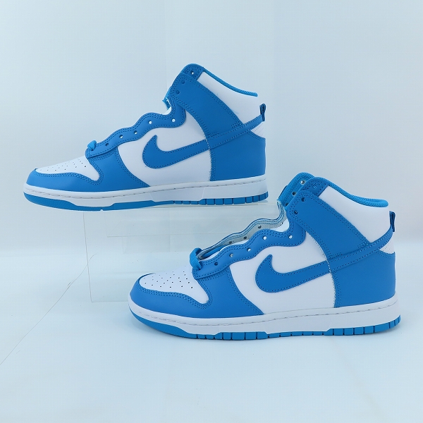 実際に弊社で買取させて頂いたNIKE/ナイキ DUNK HI RETRO/ダンクハイ チャンピオンシップ ブルー DD1399-400 /27の画像 3枚目