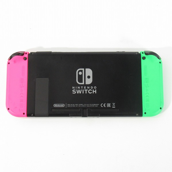 実際に弊社で買取させて頂いた任天堂 Nintendo Switch/ニンテンドー スイッチ 本体 ネオングリーン/ネオンピンク HAC-001/015/016/007【簡易動作確認済】の画像 2枚目