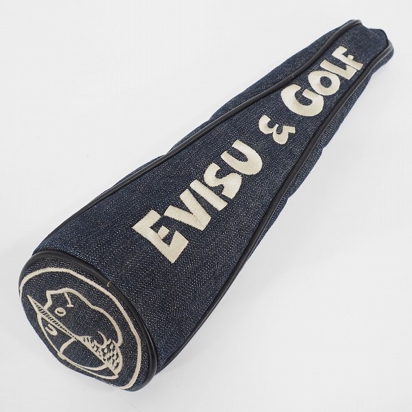実際に弊社で買取させて頂いたEVISU GOLF/エヴィスゴルフ/エビス デニム フェアウェイウッド/Fw用ヘッドカバー