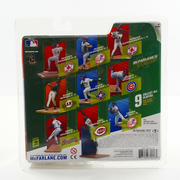 実際に弊社で買取させて頂いた【未開封】McFARLANE TOYS/マクファーレントイズ シンシナティ・レッズ #30 KEN GRIFFEY JR. ケン・グリフィー・ジュニアの画像 1枚目