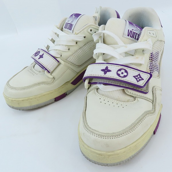 実際に弊社で買取させて頂いたLOUISVUITTON/ルイヴィトン LVトレイナーライン スニーカー 5.5