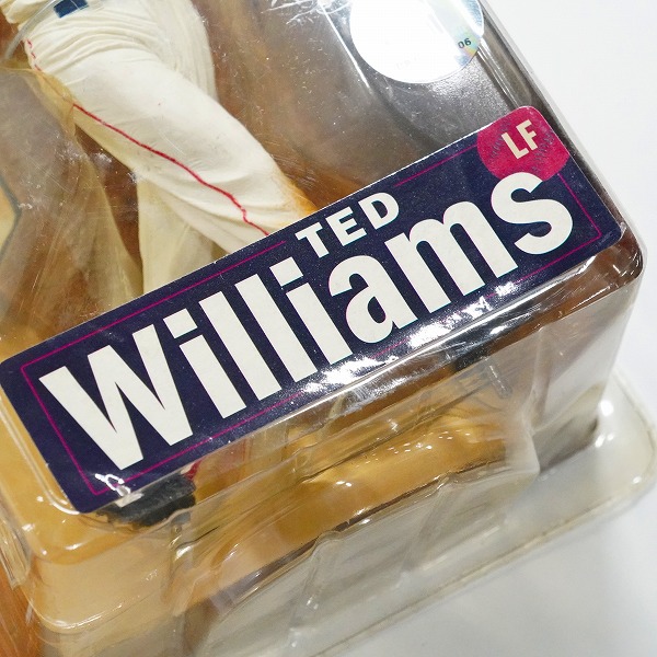 実際に弊社で買取させて頂いた(2)【未開封】MCFARLANE/マクファーレン SPORTSPICKS ボストン・レッドソックス #9 TED Willoams フィギュアの画像 5枚目