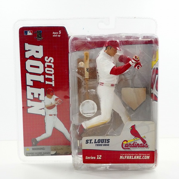実際に弊社で買取させて頂いた【未開封】McFARLANE TOYS/マクファーレントイズ セントルイス・カージナルス #27 SCOTT ROLEN スコット・ローレン フィギュア