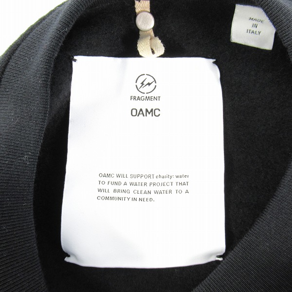 実際に弊社で買取させて頂いたFragment Design/フラグメントデザイン OAMC/オーエーエムシー トレーナー/Sの画像 2枚目