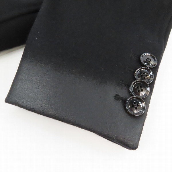 実際に弊社で買取させて頂いたDIESEL/ディーゼル メルトンウール チェスターコート 比翼 ロングコート/46の画像 8枚目