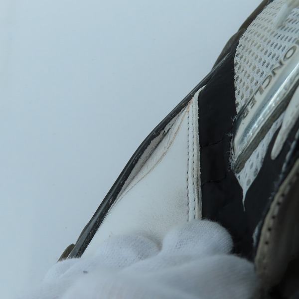 実際に弊社で買取させて頂いたMONCLER/モンクレール LEAVE NO TRACE/リーブ ノー トレイス ダッド スニーカー/42の画像 6枚目