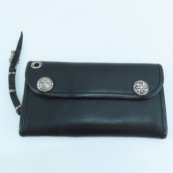 実際に弊社で買取させて頂いた【カスタム】BWL/ビルウォールレザー レザーロングウォレット/長財布