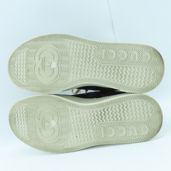 実際に弊社で買取させて頂いたGUCCI/グッチ ロゴ ローカットスニーカー 726543/7の画像 2枚目