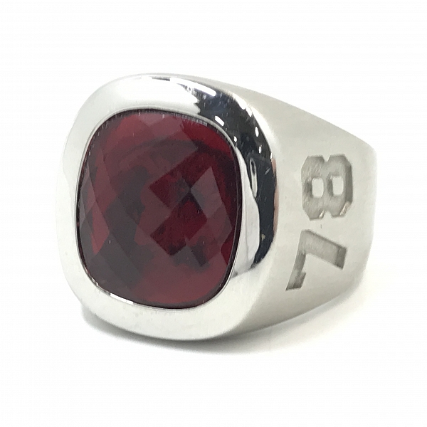 実際に弊社で買取させて頂いたDIESEL/ディーゼル 3Dモヒカン キュービックジルコニア シグネット リング 19号