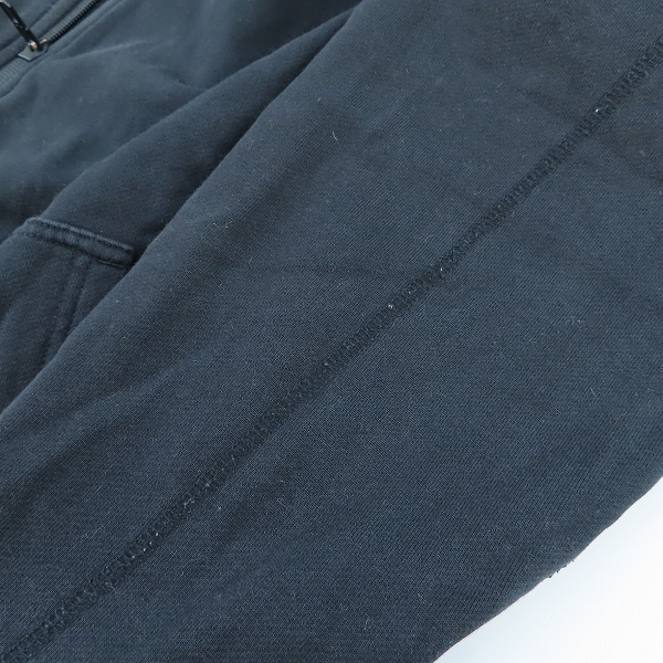 実際に弊社で買取させて頂いたY-3/ワイスリー adidas×Yohji Yamamoto/アディダス×ヨウジヤマモト バック ロゴプリント ジップアップパーカー CY6900/Lの画像 5枚目