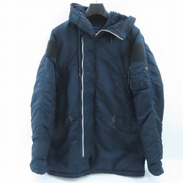 実際に弊社で買取させて頂いたALPHA INDUSTRIES/アルファインダストリーズ N-3B フライトジャケット 1615-573-8335 /XL