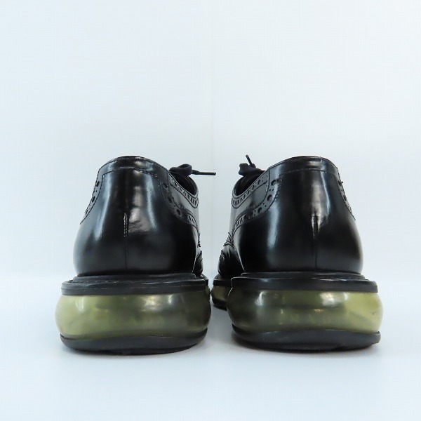 実際に弊社で買取させて頂いた【観賞用】PRADA/プラダ ウイングチップ エアソール レザー シューズ 2EE 098/8の画像 1枚目