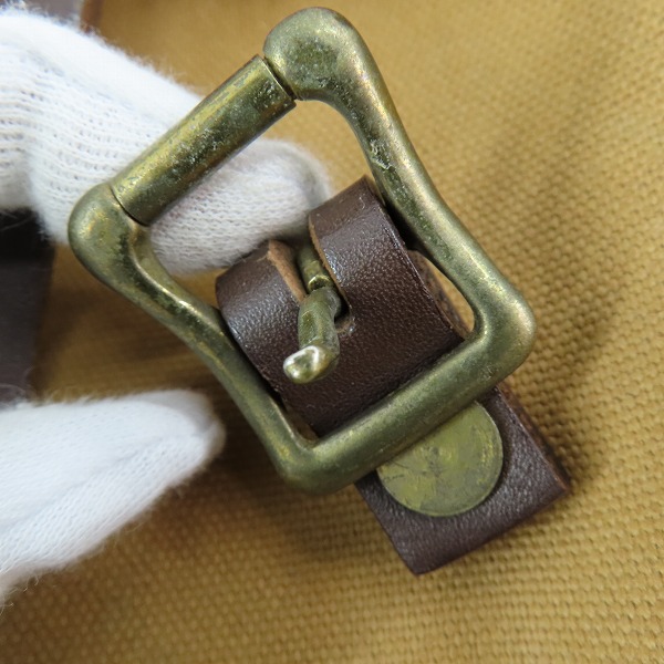 実際に弊社で買取させて頂いたPORTER/ポーター レザー×キャンバス ショルダーバッグの画像 5枚目