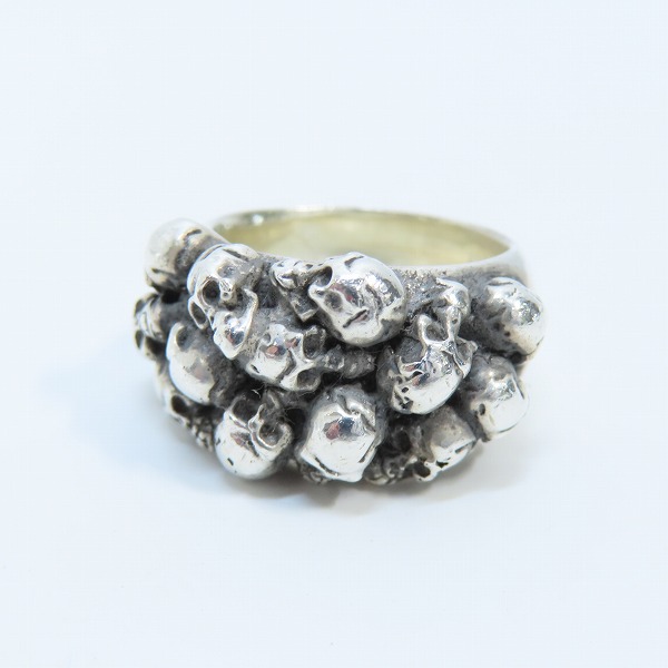 実際に弊社で買取させて頂いたSTANLEY GUESS/スタンリーゲス マルチスカルリング 14号の画像 1枚目