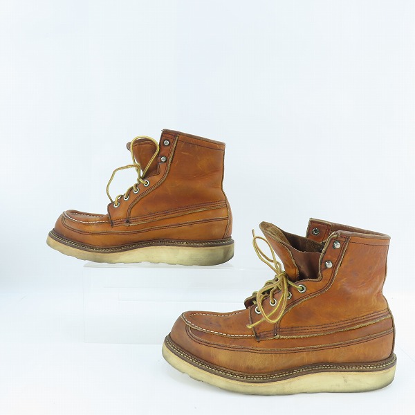 実際に弊社で買取させて頂いたRED WING/レッドウィング 50周年記念 アイリッシュセッターブーツ/復刻犬タグ/1953/8.5の画像 3枚目