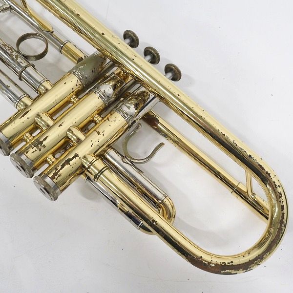 実際に弊社で買取させて頂いた★YAMAHA/ヤマハ Xeno/ゼノ YTR8335U トランペット ゴールドｘシルバー ハードケース付の画像 7枚目