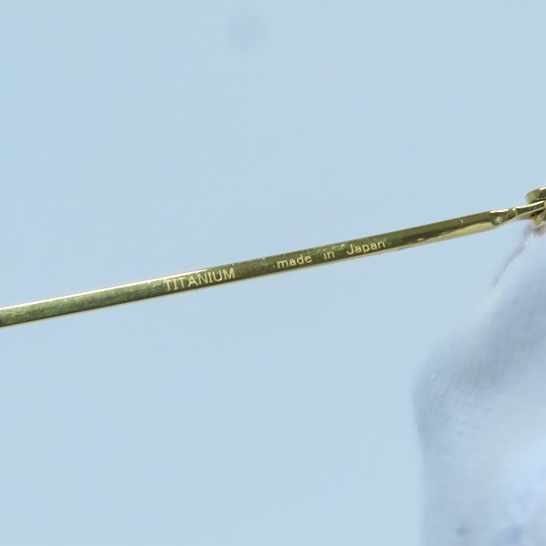 実際に弊社で買取させて頂いたEFFECTOR/エフェクター LAYLA/レイラ チタニウム ラウンド型 眼鏡/メガネフレームの画像 5枚目