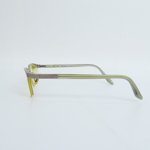 実際に弊社で買取させて頂いたCartier/カルティエ  度入り眼鏡/メガネフレーム/アイウェア チタン A75258の画像 1枚目