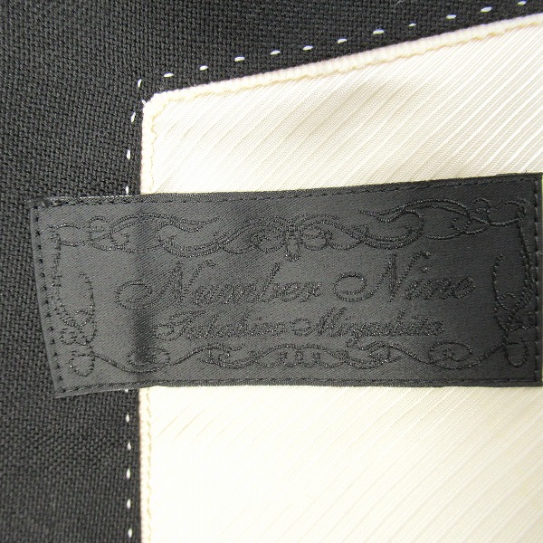 実際に弊社で買取させて頂いたNUMBER (N)INE/ナンバーナイン  テーラードジャケット S09-CLJ002/2の画像 2枚目