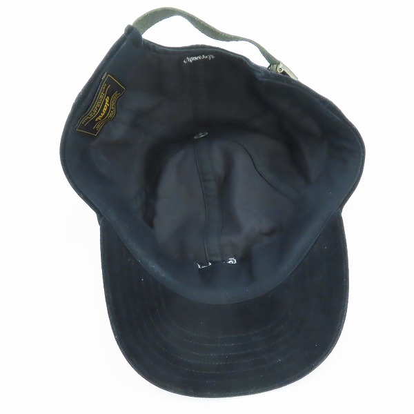 実際に弊社で買取させて頂いたglamb/グラム Gypsylust刺繍 スエード ロゴ キャップの画像 4枚目