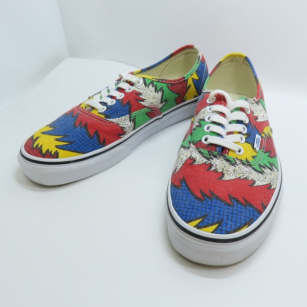 実際に弊社で買取させて頂いたVANS バンズ VAN DOREN/バンドーレン 総柄 ローカットスニーカー TB4R/8.5