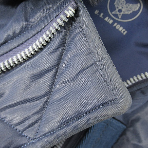 実際に弊社で買取させて頂いたBUZZ RICKSON'S/バズリクソンズ 東洋エンタープライズ B-15C フライトジャケット BR11313/RB11536/42の画像 8枚目