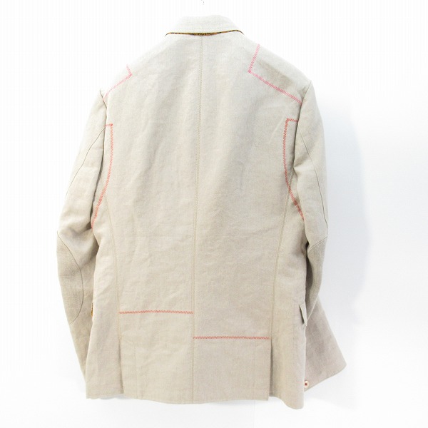 実際に弊社で買取させて頂いたJUNYA WATANABE COMME des GARCONS MAN/ジュンヤワタナベコムデギャルソンマン テーラードジャケット WQ-J005/Sの画像 1枚目