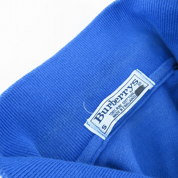 実際に弊社で買取させて頂いたBurberry's/バーバリーズ ロゴ刺繍ポロシャツ Sの画像 4枚目