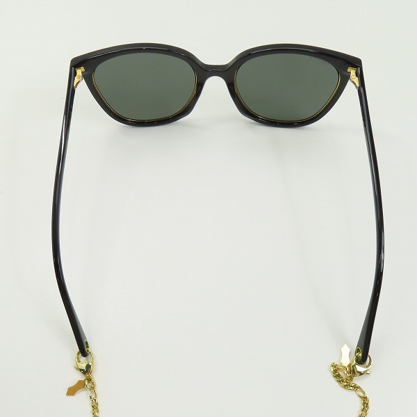 実際に弊社で買取させて頂いたGUCCI/グッチ チェーン付きサングラス/アイウェア GG1076S 001の画像 2枚目