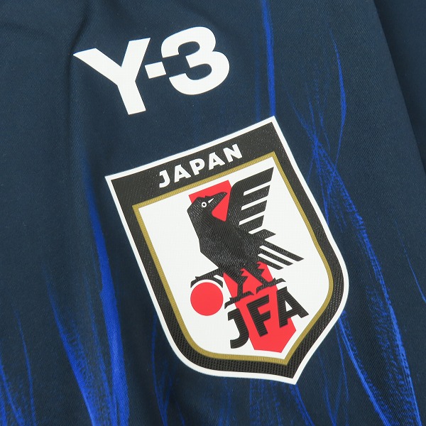 実際に弊社で買取させて頂いたY-3/ワイスリー サッカー日本代表 2024 ホーム オーセンティック 長袖ユニフォーム IS5611/4XLの画像 6枚目