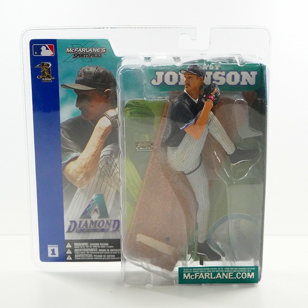 実際に弊社で買取させて頂いた【未開封】McFARLANE TOYS/マクファーレントイズ アリゾナ・ダイヤモンドバックス #51 RANDY JOHNSON ランディ・ジョンソン