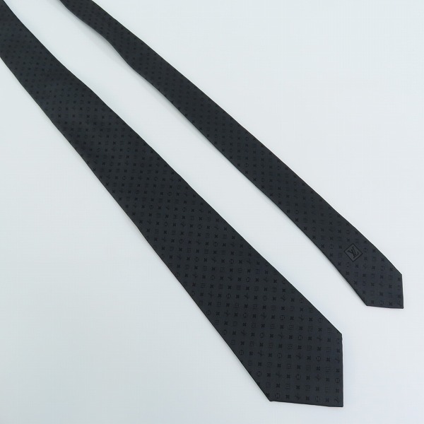 実際に弊社で買取させて頂いたLOUIS VUITTON/ルイヴィトン モノグラム総柄 ネクタイ M75989の画像 3枚目