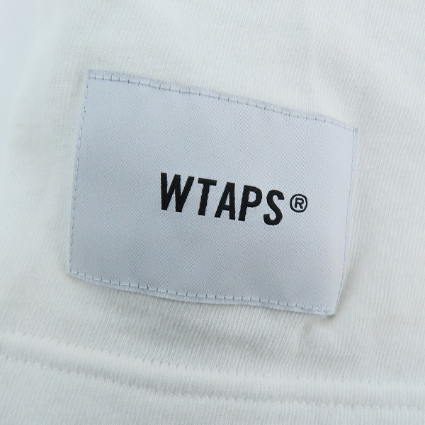 実際に弊社で買取させて頂いたWTAPS/ダブルタップス 24ss SIGN SS / COTTON. TSSC Tシャツ/241ATDT-CSM22/03の画像 7枚目