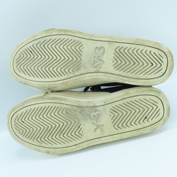 実際に弊社で買取させて頂いたY-3/ワイスリー アディダス×ヨウジヤマモト ロゴ刺繡 スニーカー EF2653/26.0の画像 2枚目