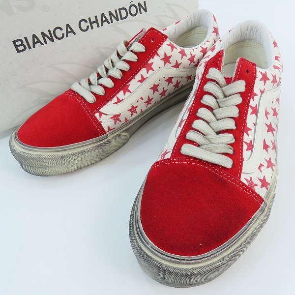 実際に弊社で買取させて頂いたVANS×Bianca Chandon/バンズ×ビアンカシャンドン ヴィンテージ加工 スニーカー VN0A4BVFY52 /28