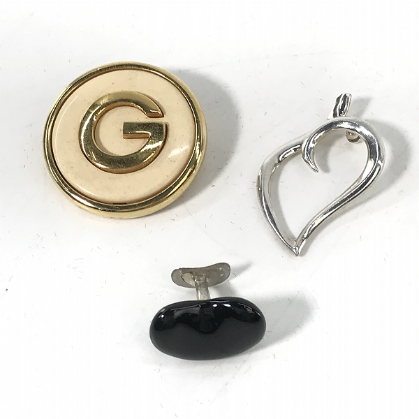 実際に弊社で買取させて頂いた【おまとめ】TIFFANY＆CO/ティファニー Givenchy/ジバンシィ他 ブローチ/ペンダントトップ等の画像 1枚目