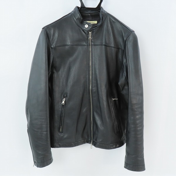 実際に弊社で買取させて頂いたJOURNAL STANDARD/ジャーナルスタンダード シングルライダース ブラック Mの画像 0枚目