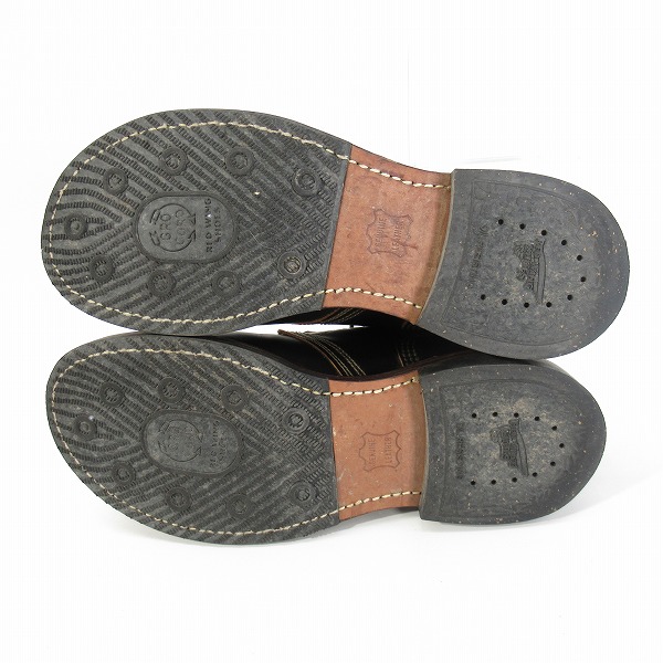 実際に弊社で買取させて頂いたRED WING×Nigel Cabourn/レッドウィング×ナイジェル ケーボン マンソン B-5 チャッカ ブーツ 4633 8Dの画像 2枚目