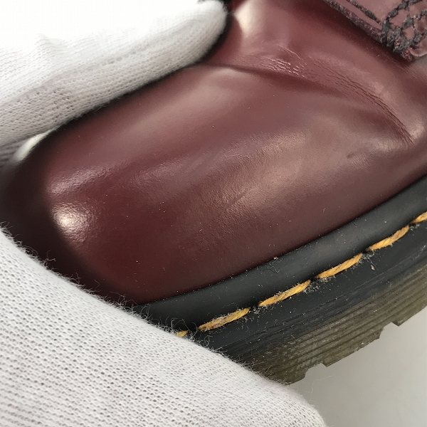 実際に弊社で買取させて頂いたDr.Martens/ドクターマーチン 1460 8EYE/8ホール レザー ブーツ/UK7の画像 6枚目