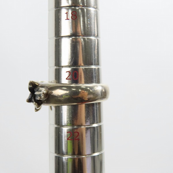 実際に弊社で買取させて頂いたBloody Mary/ブラッディマリー 2002年 クリスマス限定 ケルビム リング/21号の画像 8枚目